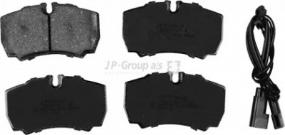 JP GROUP 1563701710 -  Комплект тормозных колодок, дисковый тормоз